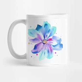 Watercolor Flower Mug